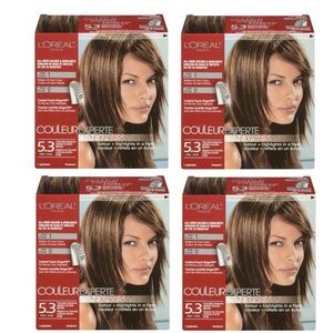 4 x L’oreal Couleur Experte Express Hair Color 5.3 Chocolate Macaroon